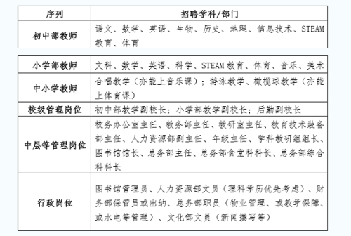 2020年南京苏杰中小学教师招聘公告